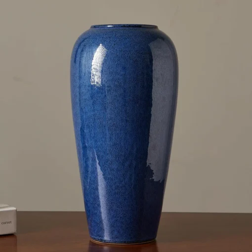 Blue Vase for Home Decor