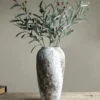 Rustic Ceramic Flower Large Vase